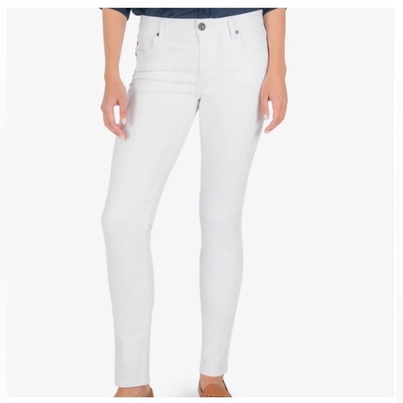 Kut from the Kloth Denim - Kut From The Kloth NWT High Rise Mia Skinny Ankle Jeans in Optic White SZ 18!!!